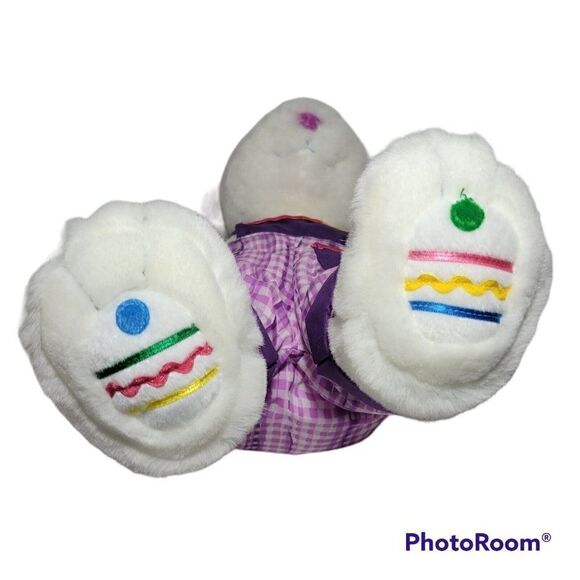 Commonwealth Easter Bunny Rabbit Plush Decorative Egg Feet Animal 1998 Target - Picture 2 of 14